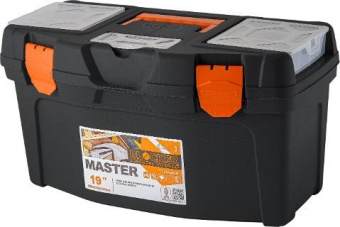 Ящик для инструмента 19"Master черн-оранж.ПЦ3702