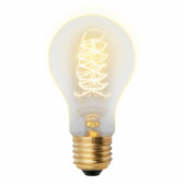 Лампа накаливания для декоративного оформления 40Вт Е27 230В Vintage Uniel IL-V-A60-40/GOLDEN/E27 CW
