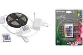 Комплект ленты светодиодной SMD5050-30 B-7.2вт/м IP20-RGB 3м IR-контроллер