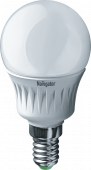 Лампа светодиодная шар Navigator NLL-P-G45-5-230-4K-E14 94478