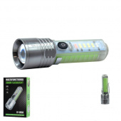 Фонарь ручной, многофункциональный ZJ-1658 zoom flashlight, Type-C, с з/у
