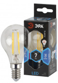 Лампа светодиодная шар проз. ЭРА F-LED P45-7W-840-E14 560 lm, филамент