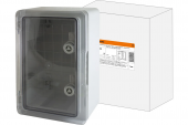 Бокс ЩМП-0-3 пласт. IP65, от -45С до +75С навесной (400х300х170) TDM