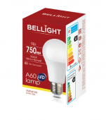 Лампа светодиодная BELLIGHT A60 9Вт 230В 4000К E27
