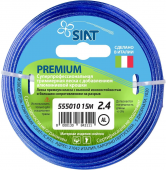 Леска для газонокосилки PREMIUM SIAT 2,4х15м круг синяя 555010(7309)