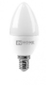 Лампа светодиодная свеча матовая IN HOME 11Вт С37 4000К Е14 