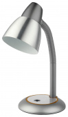 Светильник настольный ЭРА N-115-E27-40W-GY серый