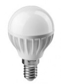 Лампа светодиодная шар матовый Онлайт 8Вт G45 6500К Е14 OLL-G45-8-230-6.5K-E14 