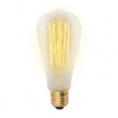 Лампа накаливания для декоративного оформления 60Вт Е27 230В,конус  Vintage Uniel IL-V-ST64-60/GOLDE