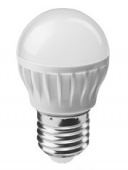 Лампа светодиодная шар матовый Онлайт 6Вт G45 2700К Е27 OLL-G45-6-230-2.7K-E27