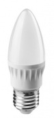 Лампа светодиодная свеча матовая Онлайт 10Вт С37 6500К Е27 OLL-С37-10-230-6.5K-E27 