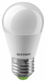 Лампа светодиодная шар матовый Онлайт 10Вт G45 2700К Е27 OLL-G45-10-230-2.7K-E27 