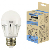 Лампа светодиодная шар НЛ-LED-A60 5Вт 6000К Е27 220В TDM