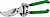 Секатор РОСТОК PС-19 цельнокованный ,200мм, с овальными рукоятками, плоскостной, 423006