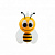 Светильник-ночник "Пчелка" RGB 0,5W
