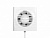 Вентилятор настенный осевой 100C 14вт белый с выключателем ЭРА OPTIMA 4-02