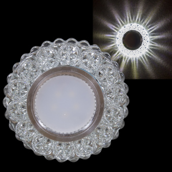 Свет-к встр.14311-9.0-001LD MR 16+LED 3W WT (547)