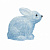Фигура светодиодная "Кролик" 32 LED 27х14х24см IP20
