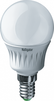 Лампа светодиодная шар Navigator NLL-P-G45-5-230-4K-E14 94478