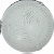 Светильник "Дюна" Витраж  d250 белый/песк/хром 1х60W E27
