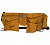 Пояс для инструментов кожаный STAYER 10 карманов,2 скобы, 38510