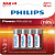 Элемент питания Philips LR03 BL4 (7388)