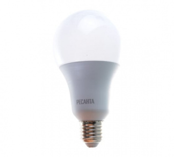 Лампа светодиодная Ресанта A80 20Вт 230В 4000К E27