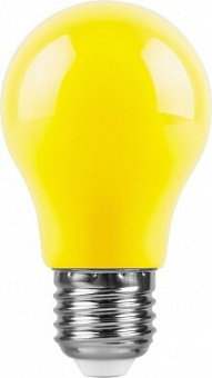 Лампа светодиодная Feron LB-375 A50 3W E27 желтый