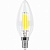 Лампа светодиодная Feron LB-713 11W Е14 6400K C35 филамент свеча